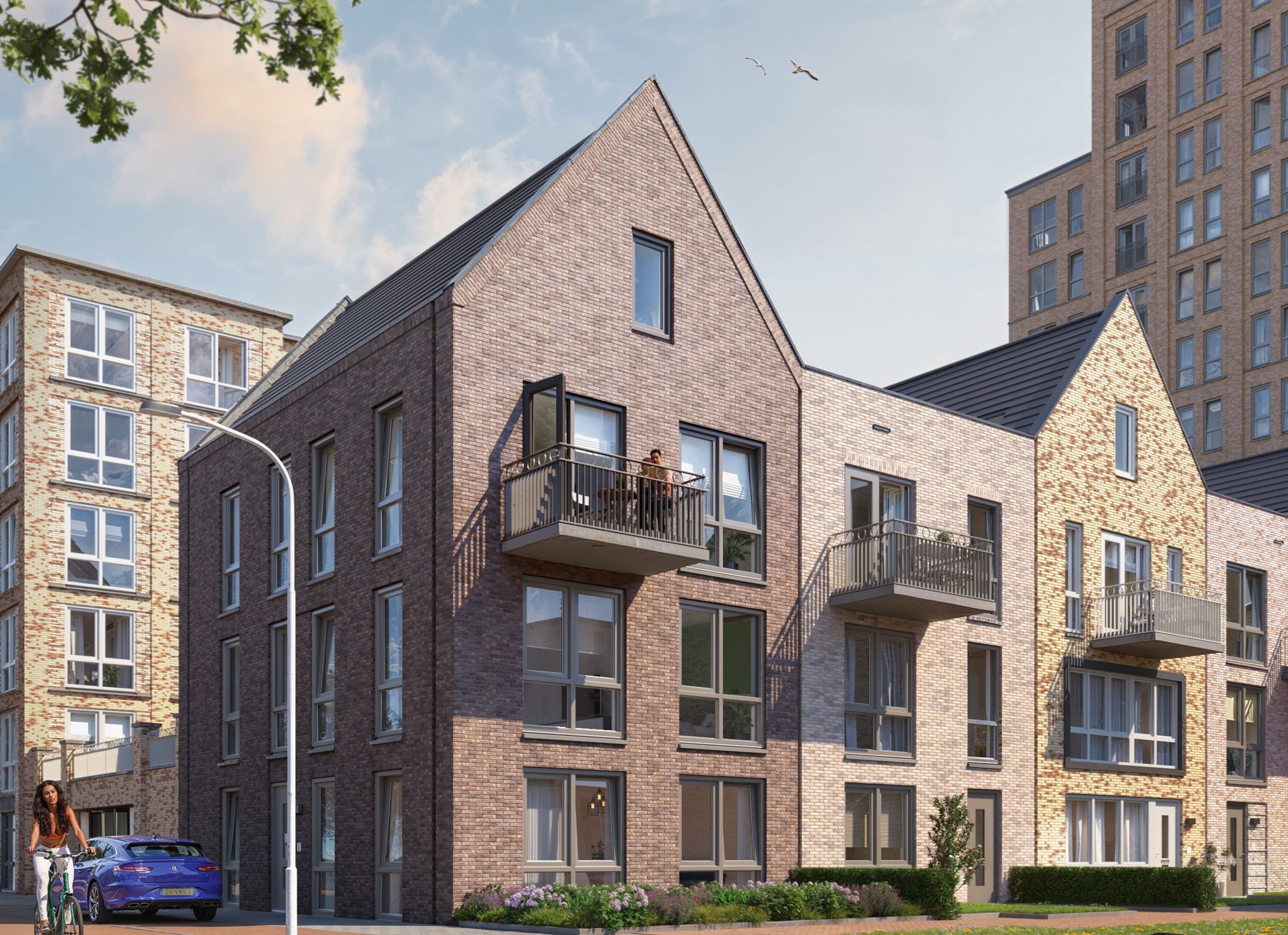 De Paltrok Zaandam appartementsgebouw E