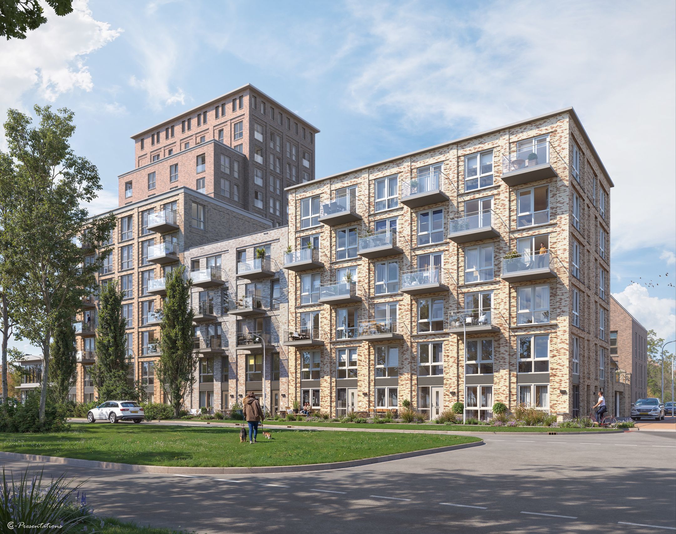 De Paltrok Zaandam appartementsgebouw F