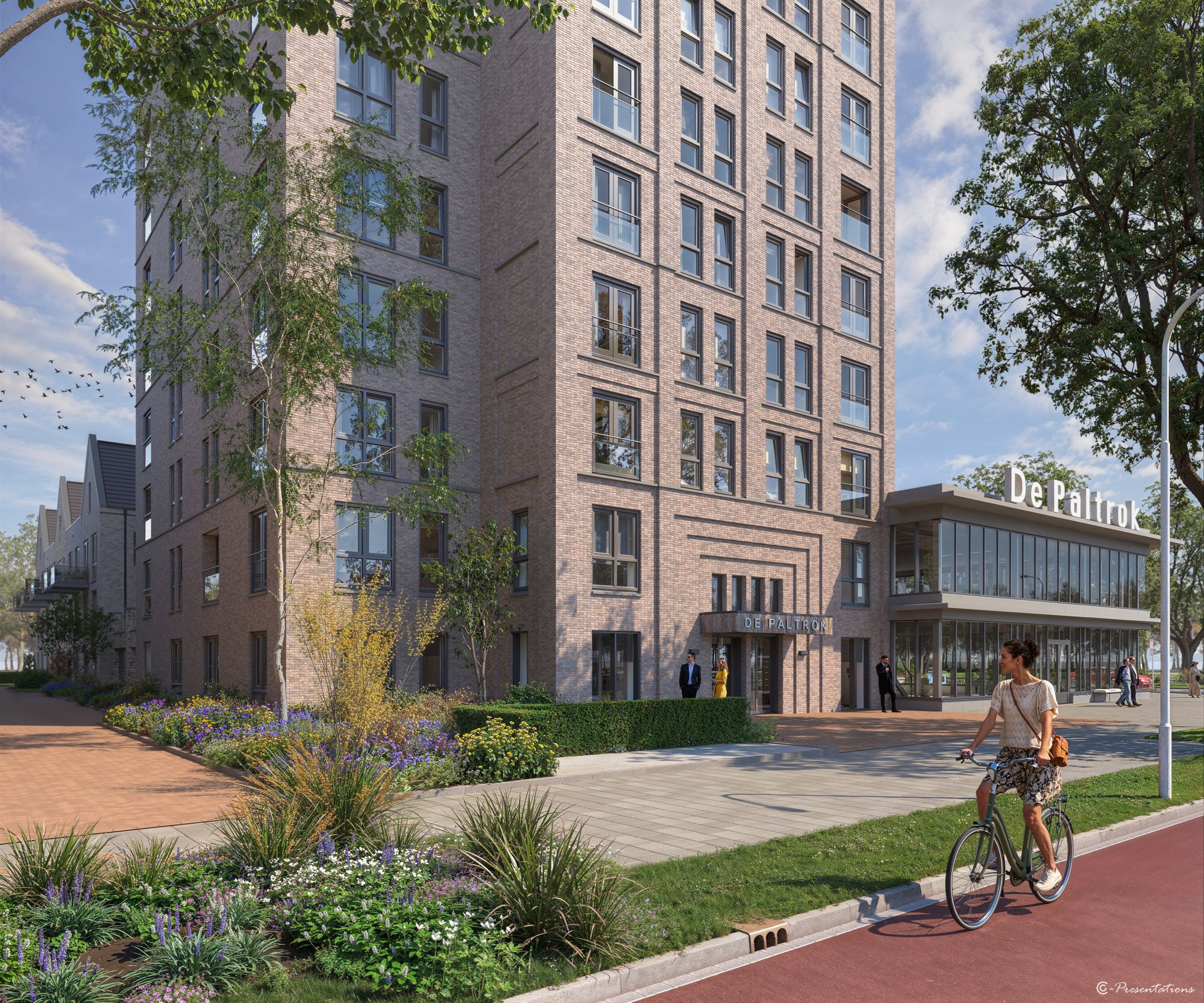 De Paltrok Zaandam entree appartementsgebouw H